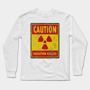 Caution Radiation Hazard Long Sleeve T-Shirt